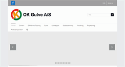 Desktop Screenshot of okgulve.dk